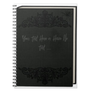 Elegant Old Book Creepy Spider Gothic Victorian