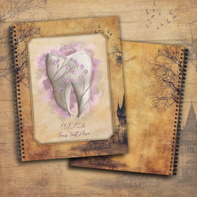 Elegant Old Fashioned Dental Diary / Notebook (Creator Uploaded)