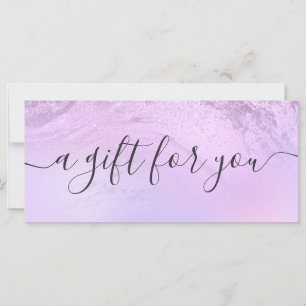 Elegant ombre violet glitter marble makeup artist