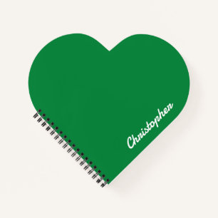 Elegant One Colour Minimalist Design Notebook