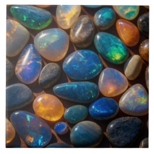 Elegant opal Ceramic Tile