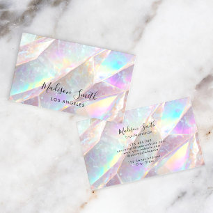 Elegant Opal Gemstone  Business Card