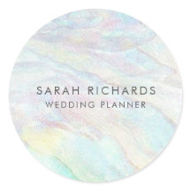 Elegant Opal Wedding Planner Simple