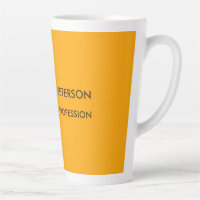 Elegant Orange Yellow Minimalist Professional