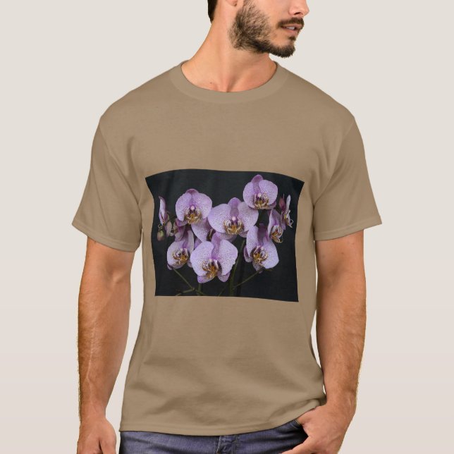 Elegant Orchid Blossom Tee (Front)