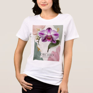 Elegant Orchid Women’s T-Shirt   Tri-Blend Shirt