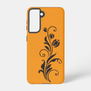 Elegant Ornamental Floral Flower Art Samsung Galaxy Case