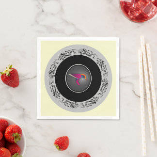 Elegant Ornamental Hummingbird Napkin
