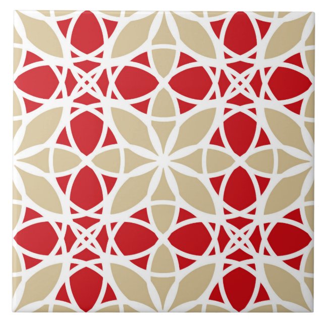 Elegant ornamental pattern, seed of life tile (Front)