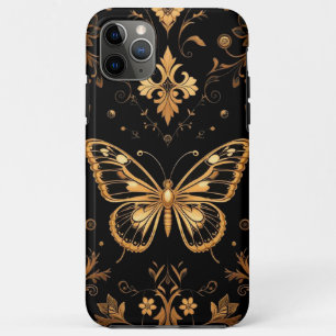 Elegant Ornate Golden Butterfly Case-Mate iPhone Case
