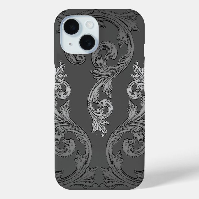 Elegant Ornate Goth Design iPhone 7 Case (Back)