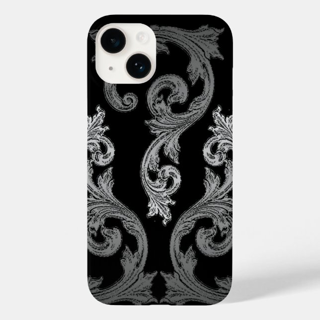 Elegant Ornate Goth Design iPhone 7 Case (Back)