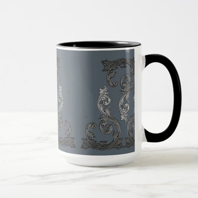 Elegant Ornate Goth Design Mug (Right)