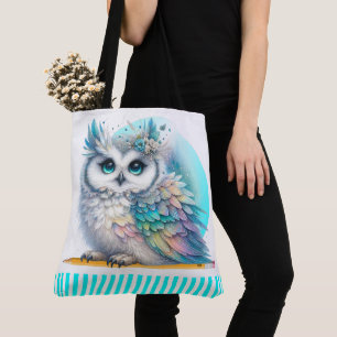 Elegant Owl Tote Bag