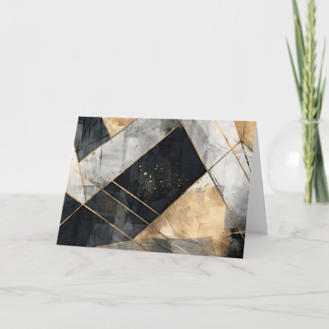 Elegant painted background invitation (Front)