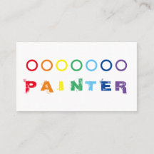 Elegant Painters rainbow coloured dots