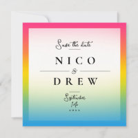 Elegant Pansexual Pride Wedding 