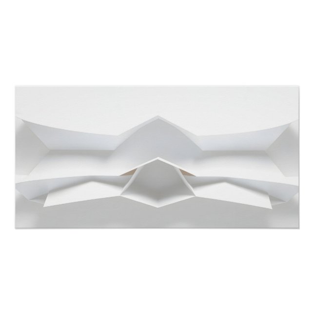 Elegant Paper Architecture Poster (Front)