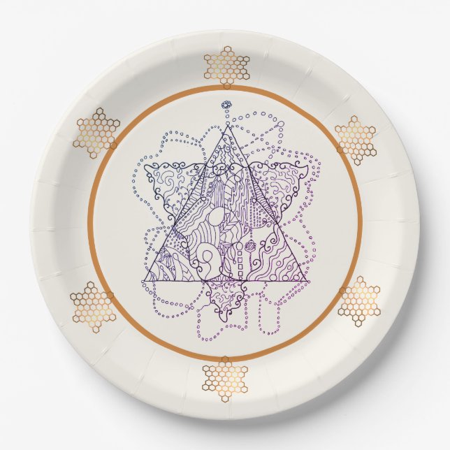 Elegant Paper Plates (Front)
