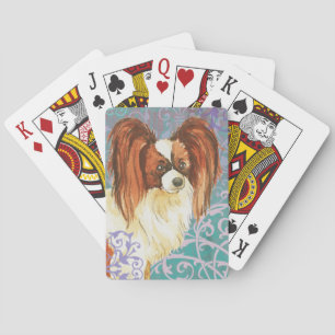Elegant Papillon Playing Cards