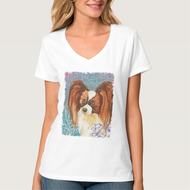 Elegant Papillon T-Shirt (Front)