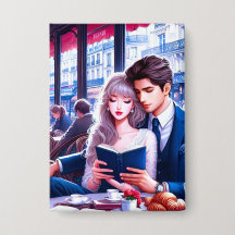Elegant Parisian Cafe Date: A Romantic Escape