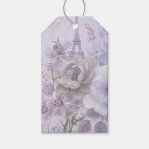 Elegant Parisian Gift Tags with Vintage Charm