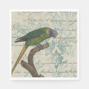 Elegant Parrot Napkin