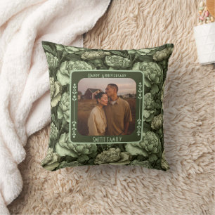 Elegant Partners Marriage Throw Pillow 
