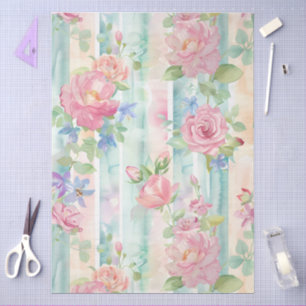 Elegant Pastel Cottage Core Craft & Decoupage Tissue Paper