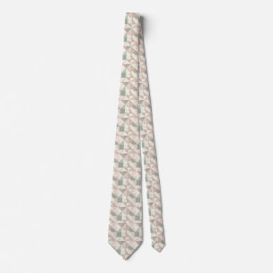 Elegant Pastel Geometry Tie