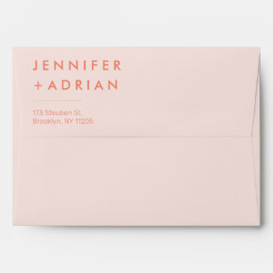 Elegant Pastel Minimal Modern Envelope