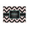 Elegant Pastel Pink and Black Chevron Gift