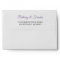 Elegant Pastel Purple Flowers for 5x7 Invitation