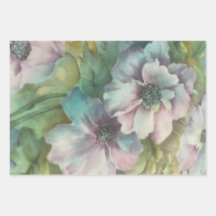 Elegant Pastel Wrapping Paper for Weddings & Gifts
