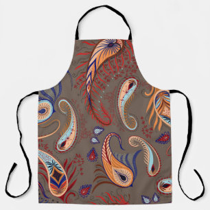 Elegant pattern. paisley illustration. apron