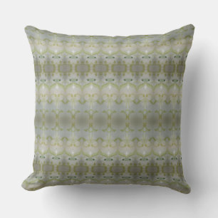 Elegant Pattern With Olive Green Cushion