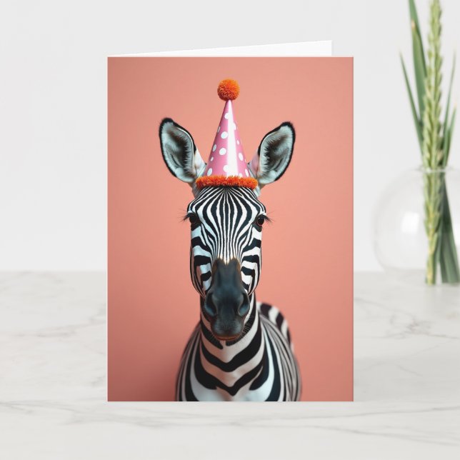 Elegant Patterned Celebration Card (Front)