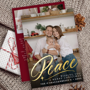 Elegant Peace Christmas Full Photo