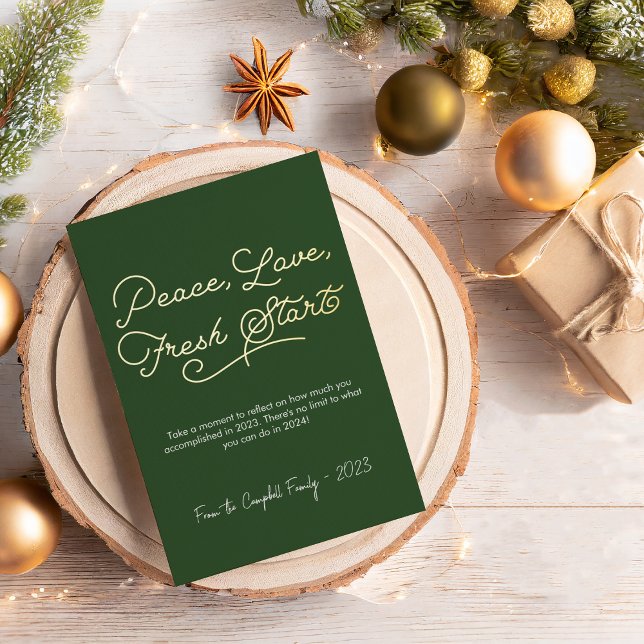 Elegant Peace Love Fresh Start Photo (Creator Uploaded)