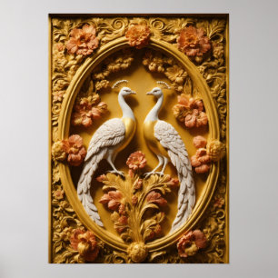 Elegant Peacock Art - Enhance Your Space Poster