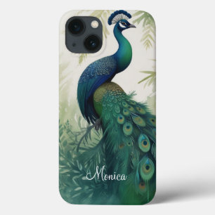 Elegant Peacock  iPhone 13 Case
