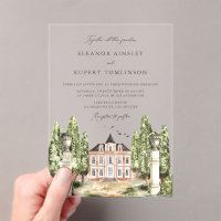 Elegant Peacock Feather Vintage Wedding