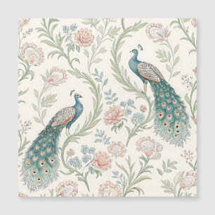 Elegant Peacock Floral Vintage (1)