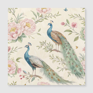 Elegant Peacock Floral Vintage (9)