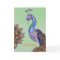 Elegant Peacock Graduation Folded Greeting Card