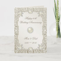 Elegant Pearl 30th Wedding Anniversary