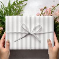 Elegant Pearl Grey Thin Stripes
