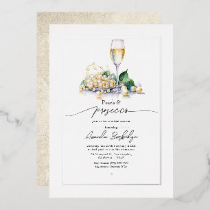 Elegant Pearls and Prosecco Bridal Shower