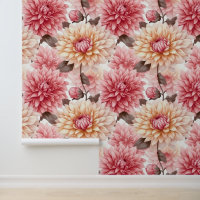 Elegant Peonies Floral Wallpaper